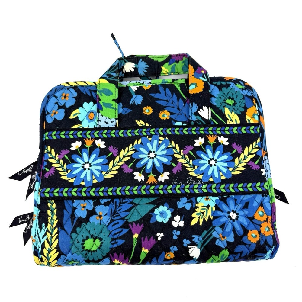 Vera Bradley Iconic Travel Hanging Organizer Midnight Blues‎ Cosmetic Case
New